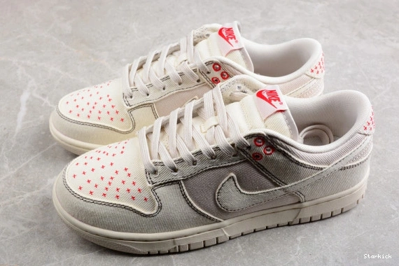 Orewood DV0834-100 Nike Sashiko Dunk Low Light Brown 0811